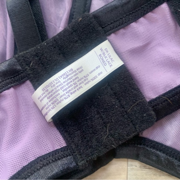 Cacique Boned Lace Comfort Meets Coverage Wirefree Bra - Picture 12 of 13